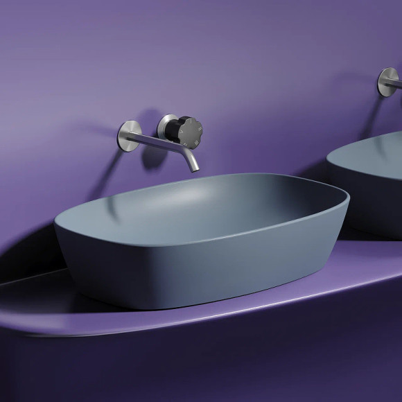 Раковина-чаша Ceramicanova Element 60 CN6049MHL Серо-голубая матовая Раковина-чаша Ceramicanova Element 60 CN6049MHL Серо-голубая матовая