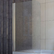 Шторка на ванну Koller Pool Waterfall Line 75 L QP93 профиль Хром стекло рифленое