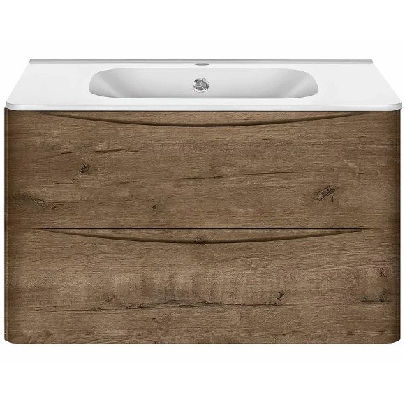 Тумба под раковину Vincea Paola 80 VMC-2P800VO подвесная V.Oak