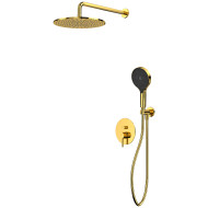 Душевая система Whitecross Y gold YSET04TOPGL Золото