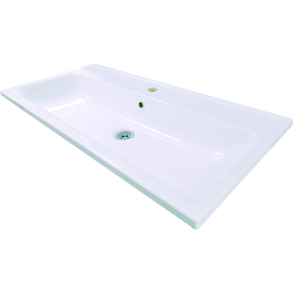 Раковина Marka One Mix 70 Polytitan У79775 Белая