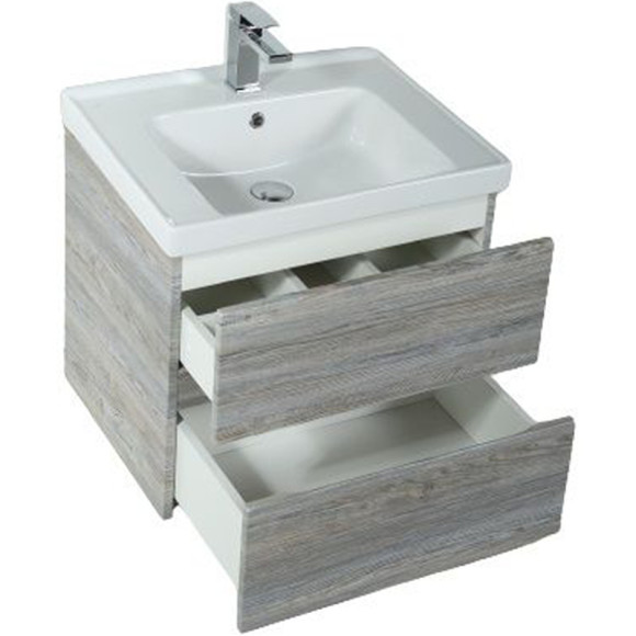 Тумба под раковину Art&Max AM-Techno-600-2C-SO-LW635 подвесная Сосна Тумба под раковину Art&Max AM-Techno-600-2C-SO-LW635 подвесная Сосна