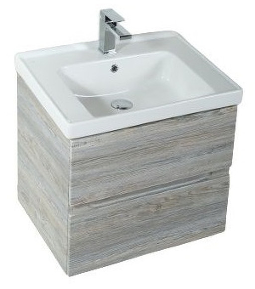 Тумба под раковину Art&Max AM-Techno-600-2C-SO-LW635 подвесная Сосна Тумба под раковину Art&Max AM-Techno-600-2C-SO-LW635 подвесная Сосна