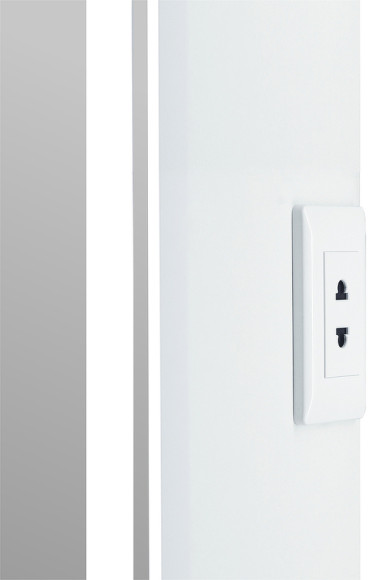 Зеркальный шкаф Континент Elliott LED 55 L МВК015 с подсветкой Белый Зеркальный шкаф Континент Elliott LED 55 L МВК015 с подсветкой Белый