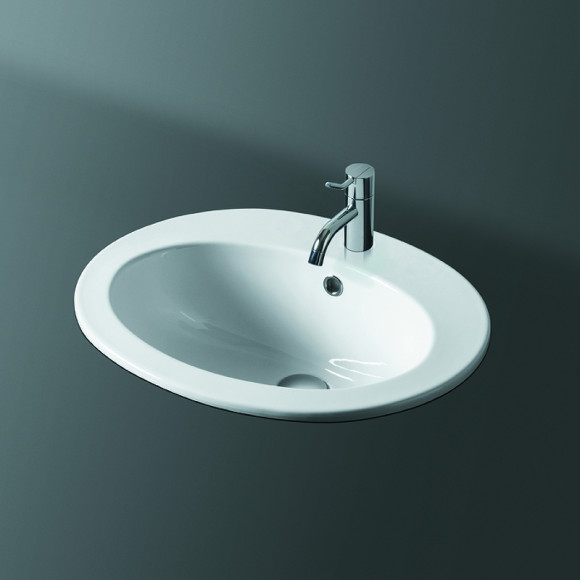 Раковина Simas Top E Lavabi D Arredo 54 S52bi*1 Белая Раковина Simas Top E Lavabi D Arredo 54 S52bi*1 Белая