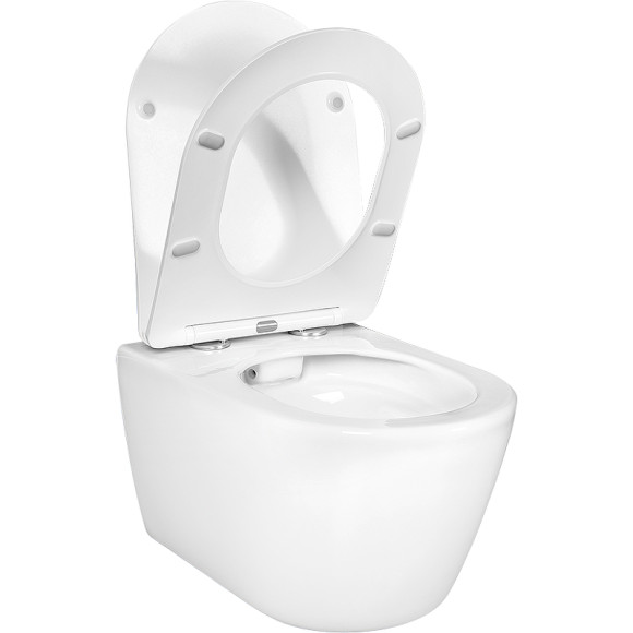 Унитаз Aquatek Бетта AQ1253W-00 подвесной с сиденьем Микролифт Унитаз Aquatek Бетта AQ1253W-00 подвесной с сиденьем Микролифт