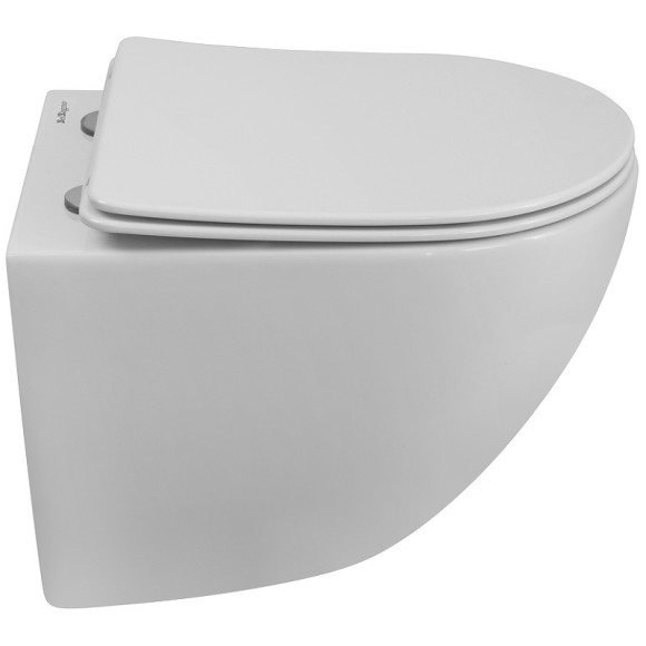 Унитаз BelBagno Amanda-Tor BB051CH-TOR-FC подвесной без сиденья Унитаз BelBagno Amanda-Tor BB051CH-TOR-FC подвесной без сиденья