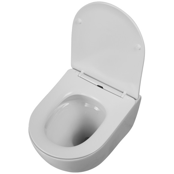 Унитаз BelBagno Amanda-Tor BB051CH-TOR-FC подвесной без сиденья Унитаз BelBagno Amanda-Tor BB051CH-TOR-FC подвесной без сиденья