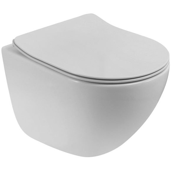 Унитаз BelBagno Amanda-Tor BB051CH-TOR-FC подвесной без сиденья Унитаз BelBagno Amanda-Tor BB051CH-TOR-FC подвесной без сиденья