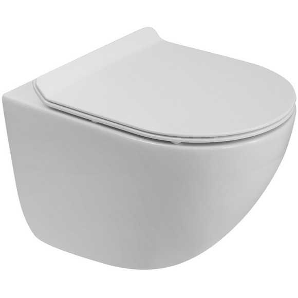 Унитаз BelBagno Amanda-Tor BB051CH-TOR-FC подвесной без сиденья Унитаз BelBagno Amanda-Tor BB051CH-TOR-FC подвесной без сиденья