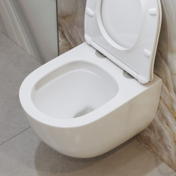 Унитаз BelBagno Amanda-Tor BB051CH-TOR-FC подвесной без сиденья Унитаз BelBagno Amanda-Tor BB051CH-TOR-FC подвесной без сиденья