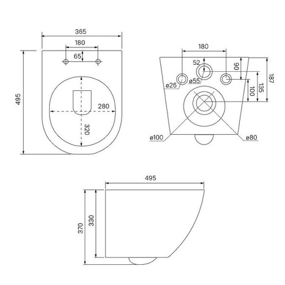 Унитаз Iddis Blanco BLAR3BMi25 подвесной с сиденьем Микролифт Унитаз Iddis Blanco BLAR3BMi25 подвесной с сиденьем Микролифт
