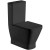 Унитаз компакт WeltWasser Rotbach 001 MT-BL 10000003793 Черный матовый с бачком и сиденьем Микролифт