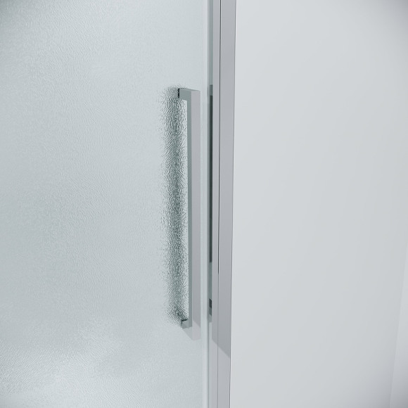 Душевая дверь Grossman Cosmo 130 100.K33.02.130.10.02 профиль Хром стекло шиншилла