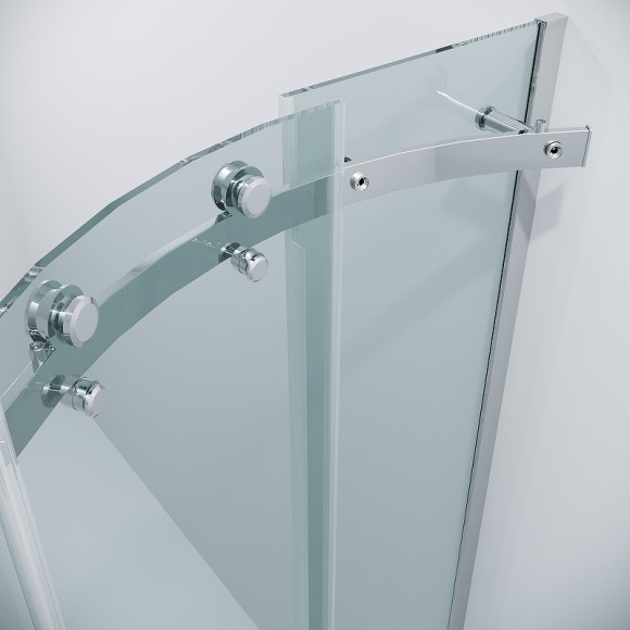 Душевой уголок Grossman Classic 90х90 301.K33.04.9090.10.00 профиль Хром стекло прозрачное