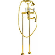 Смеситель для ванны Cezares Diamond DIAMOND-VDP2-03/24-Sw Золото 24 карат Смеситель для ванны Cezares Diamond DIAMOND-VDP2-03/24-Sw Золото 24 карат
