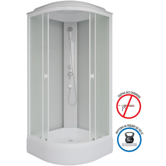 Душевая кабина Niagara Promo 80x80 P80/26/MT без гидромассажа Душевая кабина Niagara Promo 80x80 P80/26/MT без гидромассажа