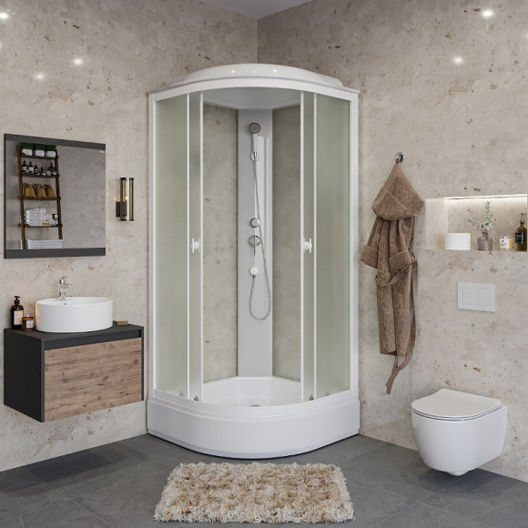 Душевая кабина Niagara Promo 80x80 P80/26/MT без гидромассажа Душевая кабина Niagara Promo 80x80 P80/26/MT без гидромассажа