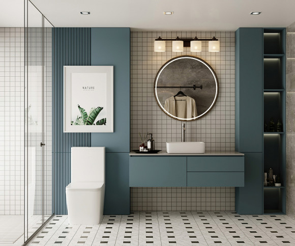 Унитаз компакт Abber Rechteck AC1210 Белый с бачком и сиденьем Микролифт