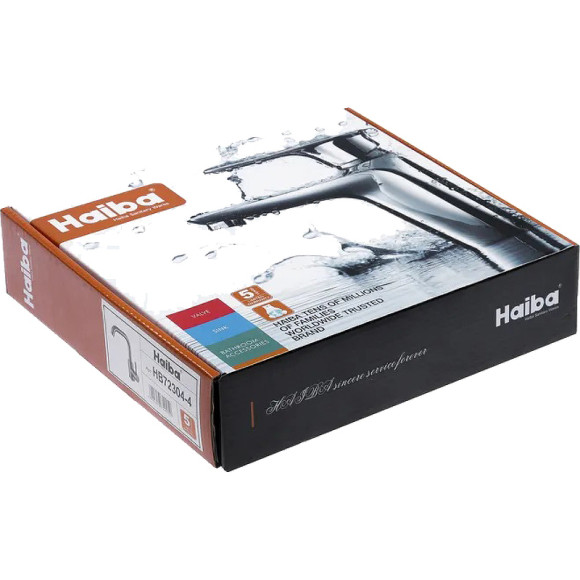 Смеситель для кухни Haiba HB72304-4 Нержавеющая сталь Смеситель для кухни Haiba HB72304-4 Нержавеющая сталь