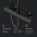 Душевая система AM.PM X-Joy F0785A422 с термостатом Черная матовая