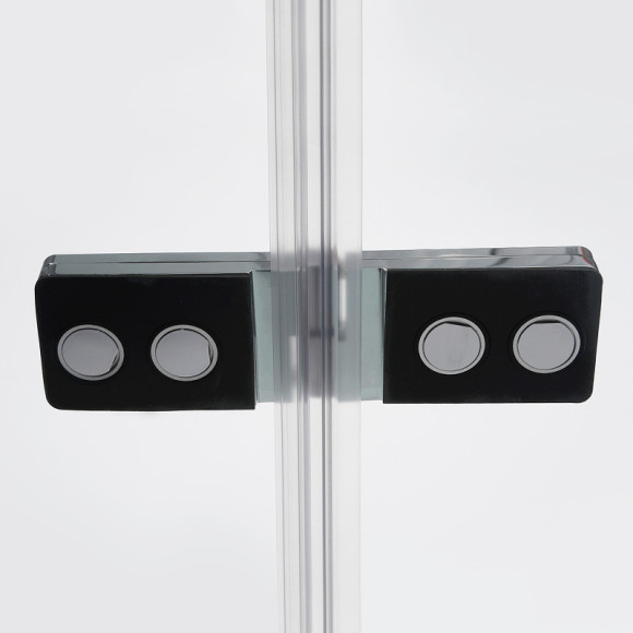 Душевой уголок WasserKRAFT Aller 120х80 R 10H06RBLACK MATT профиль Хром матовый стекло прозрачное