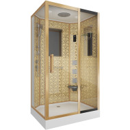 Душевая кабина Niagara Luxe 120x80 NG-7711GR с гидромассажем Душевая кабина Niagara Luxe 120x80 NG-7711GR с гидромассажем