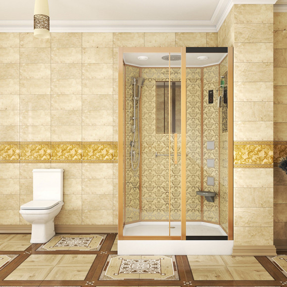 Душевая кабина Niagara Luxe 120x80 NG-7711GR с гидромассажем Душевая кабина Niagara Luxe 120x80 NG-7711GR с гидромассажем