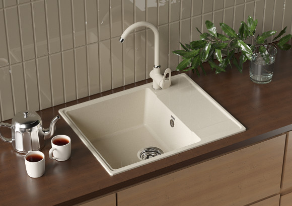 Смеситель для кухни Ulgran Quartz UQ-006-08 Космос Смеситель для кухни Ulgran Quartz UQ-006-08 Космос