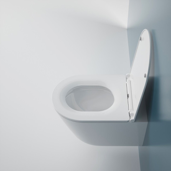 Унитаз Esbano Clavel-53T ESUPCLAV53TW подвесной с сиденьем Микролифт