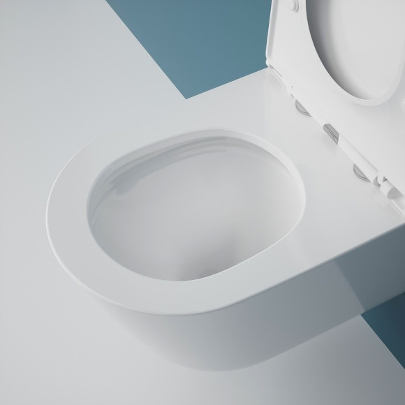 Унитаз Esbano Clavel-53T ESUPCLAV53TW подвесной с сиденьем Микролифт