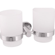 Стакан для зубных щеток Rav Slezak Yukon YUA0202 двойной Хром Стакан для зубных щеток Rav Slezak Yukon YUA0202 двойной Хром