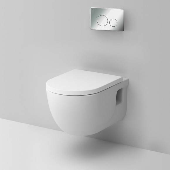 Комплект унитаза с инсталляцией AM.PM Like IS49051.801701 с сиденьем Микролифт и клавишей смыва Хром Комплект унитаза с инсталляцией AM.PM Like IS49051.801701 с сиденьем Микролифт и клавишей смыва Хром