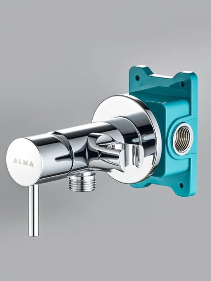 Гигиенический душ со смесителем ALMAes Benito AL-859-01 Хром Гигиенический душ со смесителем ALMAes Benito AL-859-01 Хром