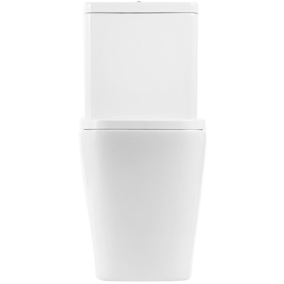 Унитаз компакт BelBagno Albano BB120CPR/BB120SC без бачка с сиденьем Микролифт