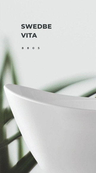 Акриловая ванна Swedbe Vita 170x80 8805 без гидромассажа Акриловая ванна Swedbe Vita 170x80 8805 без гидромассажа