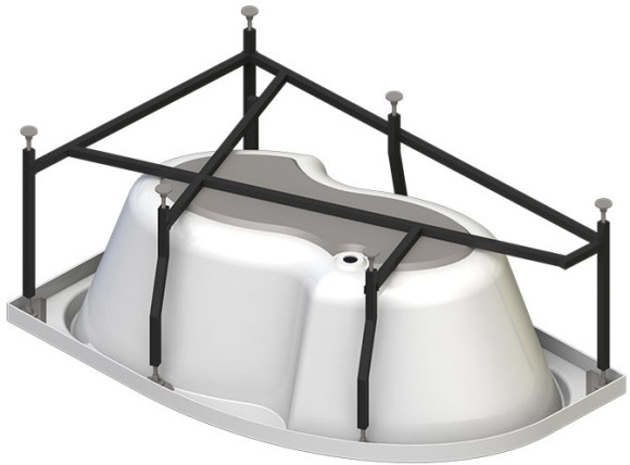 Акриловая ванна Radomir Vannesa Ирма 169х110 R 2-01-0-2-1-217 Белая без гидромассажа Акриловая ванна Radomir Vannesa Ирма 169х110 R 2-01-0-2-1-217 Белая без гидромассажа