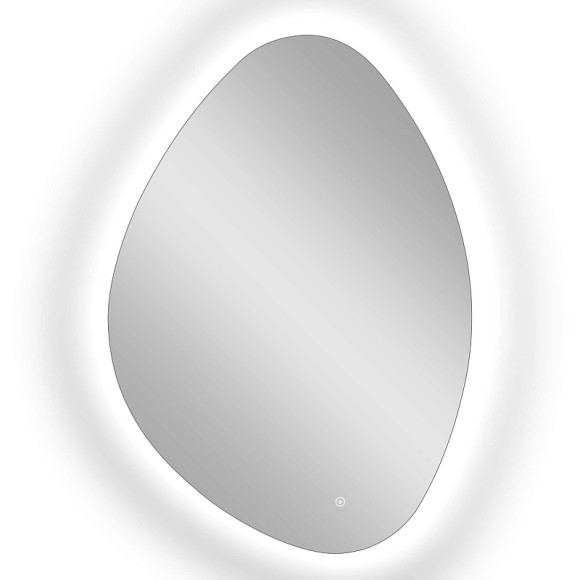 Зеркало Континент Alma 700х1000 ЗЛП613 с подсветкой с сенсорным выключателем