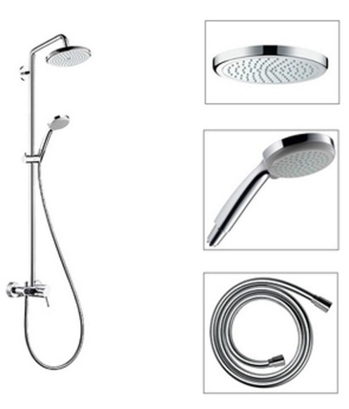 Душевая система Hansgrohe Croma 27222000 Хром Душевая система Hansgrohe Croma 27222000 Хром