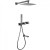 Душевая система Abber Rund AF8717NG Никель