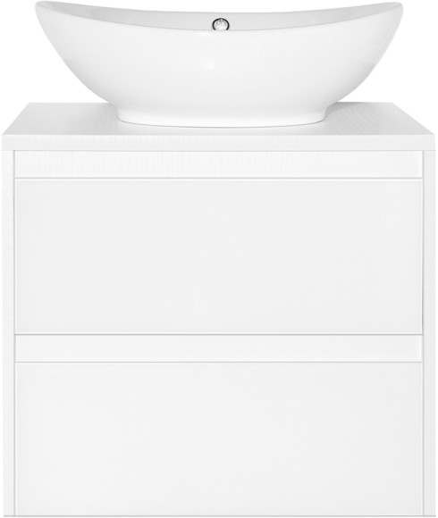 Тумба под раковину Style Line Монако 60 Люкс Plus ЛС-00000632 подвесная Осина белая Белый Лакобель Тумба под раковину Style Line Монако 60 Люкс Plus ЛС-00000632 подвесная Осина белая Белый Лакобель