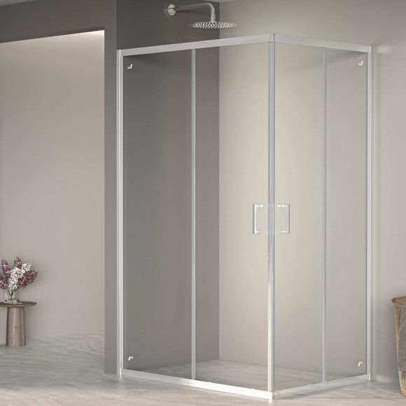 Душевой уголок RGW Passage PA-040 120x80 3508104082-11 профиль Хром стекло прозрачное