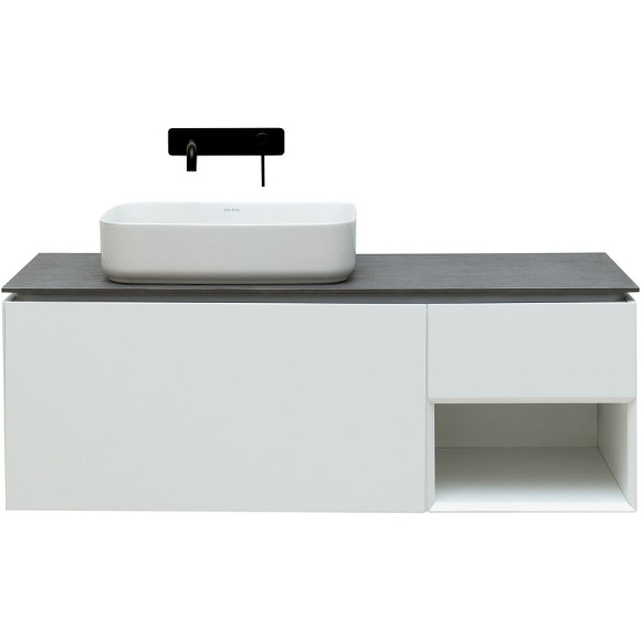 Тумба под раковину Allen Brau Infinity 120 L 1.21006.WM подвесная Белая матовая Тумба под раковину Allen Brau Infinity 120 L 1.21006.WM подвесная Белая матовая