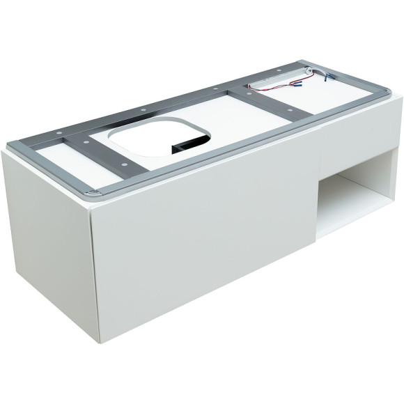Тумба под раковину Allen Brau Infinity 120 L 1.21006.WM подвесная Белая матовая Тумба под раковину Allen Brau Infinity 120 L 1.21006.WM подвесная Белая матовая