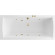 Акриловая ванна Excellent Aquaria Lux 180x80 WAEX.AQU18.SOFT.BR с гидромассажем Акриловая ванна Excellent Aquaria Lux 180x80 WAEX.AQU18.SOFT.BR с гидромассажем