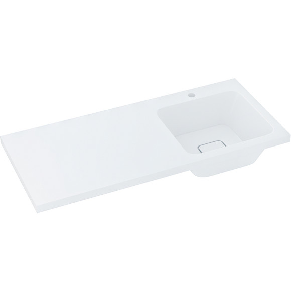 Раковина Iddis Optima Home 120 R 480120Ri28 с местом под стиральную машину Белая