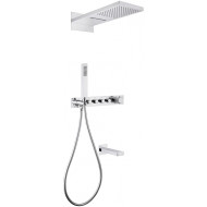 Душевая система Abber Rund AF8753 с термостатом Хром Душевая система Abber Rund AF8753 с термостатом Хром