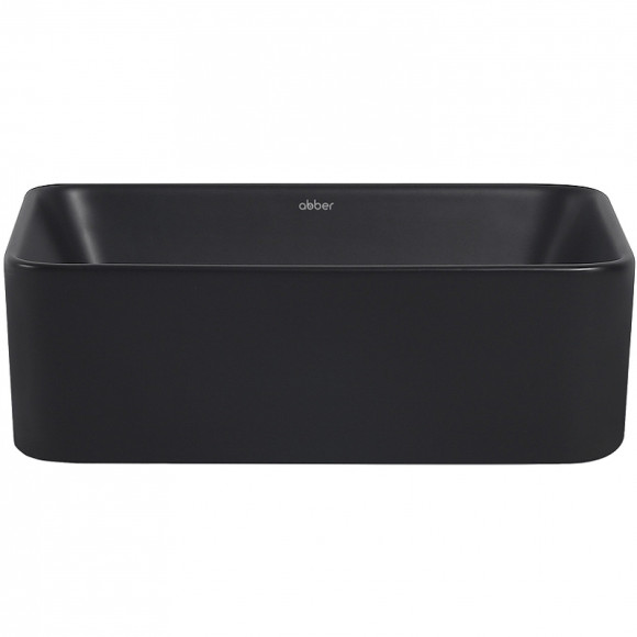 Раковина-чаша Abber Rechteck 40 AC2213MB Черная матовая Раковина-чаша Abber Rechteck 40 AC2213MB Черная матовая