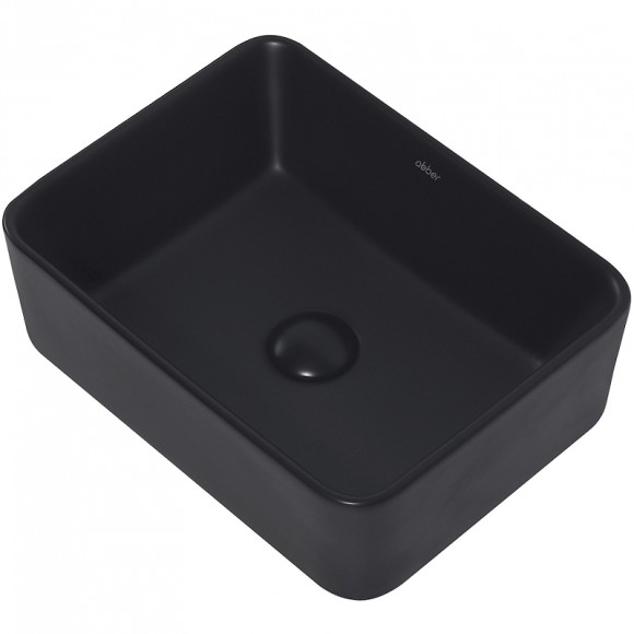 Раковина-чаша Abber Rechteck 40 AC2213MB Черная матовая Раковина-чаша Abber Rechteck 40 AC2213MB Черная матовая