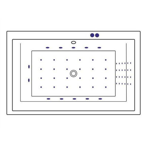 Акриловая ванна Excellent Crown Lux 190x120 WAEX.CRO19.NANO.CR с гидромассажем Акриловая ванна Excellent Crown Lux 190x120 WAEX.CRO19.NANO.CR с гидромассажем